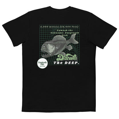 Camiseta de Bolsillo Anglerfish Descubre lo Profundo