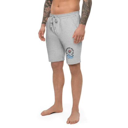 Shorts de Forro Polar para Hombre con Motivo de Hongos