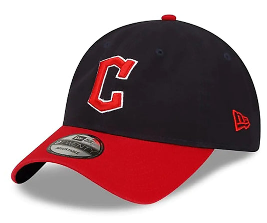Gorra Ajustable New Era MLB Core Classic 9TWENTY 2-Tonos Talla Única (as1 Alpha one_Size Cleveland Guardians)