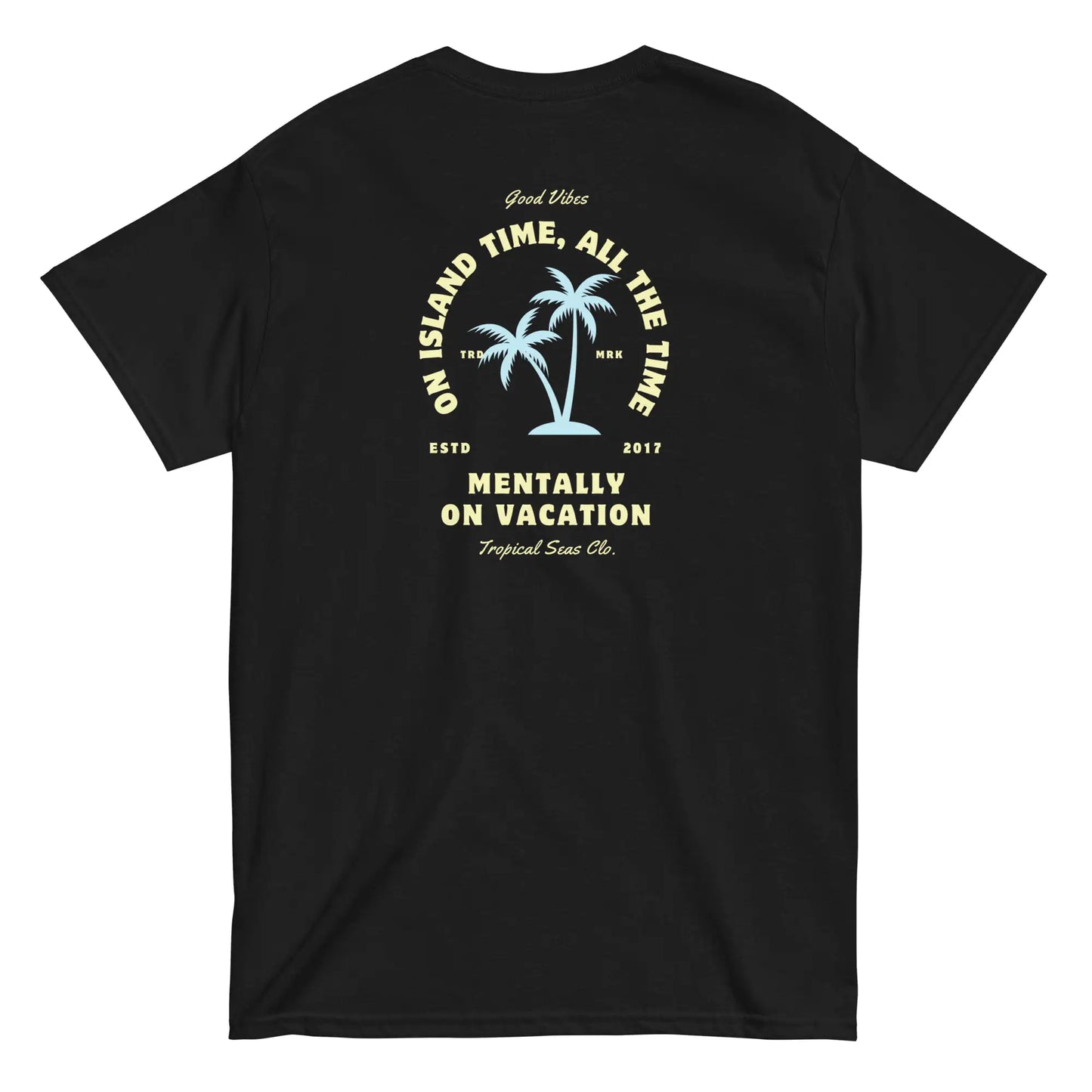 Camiseta clásica de hombre para vacaciones en la playa Mental