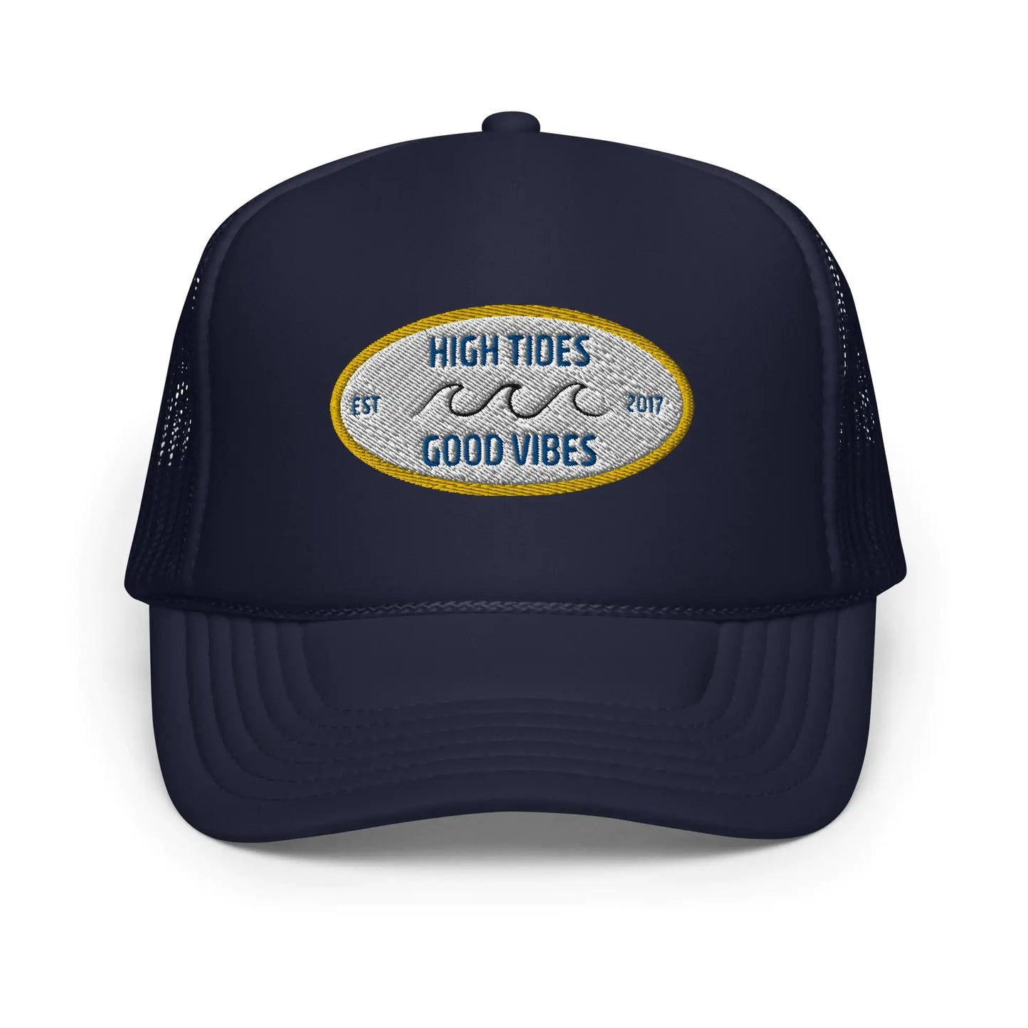 Gorra Trucker High Tides Good Vibes