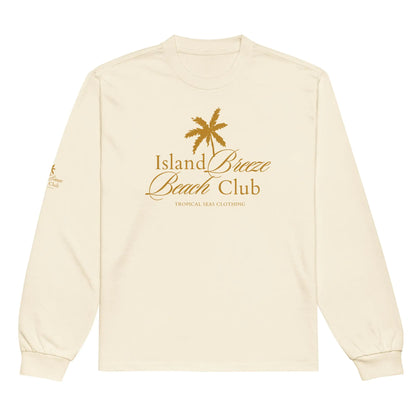 Camisa de manga larga Island Breeze Club de peso pesado Premium