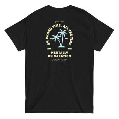 Camiseta clásica de hombre para vacaciones en la playa Mental