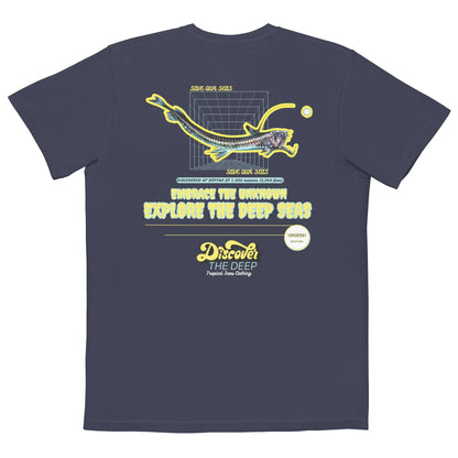 Camiseta de bolsillo Descubre el Pez Víbora del Abismo