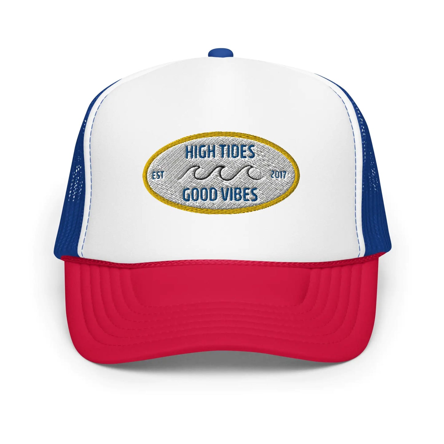 Gorra Trucker High Tides Good Vibes