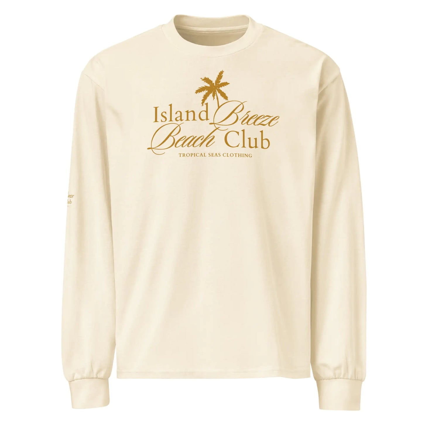 Camisa de manga larga Island Breeze Club de peso pesado Premium