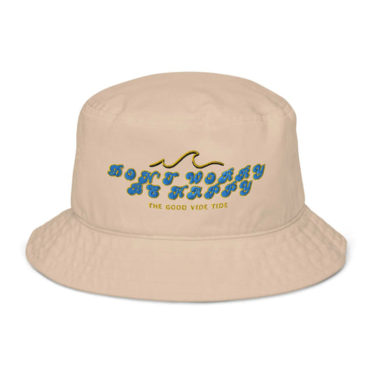 Sombrero Tipo Cubo Orgánico No Te Preocupes, Sé Feliz