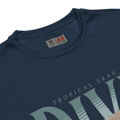 Camiseta de Rendimiento Dive Deep Sea Turtle