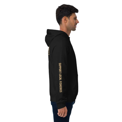 Sudadera con Capucha Eco Raglan de Atún Apoya Pesquerías Locales para Hombres