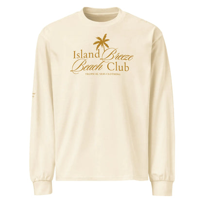 Camisa de manga larga Island Breeze Club de peso pesado Premium