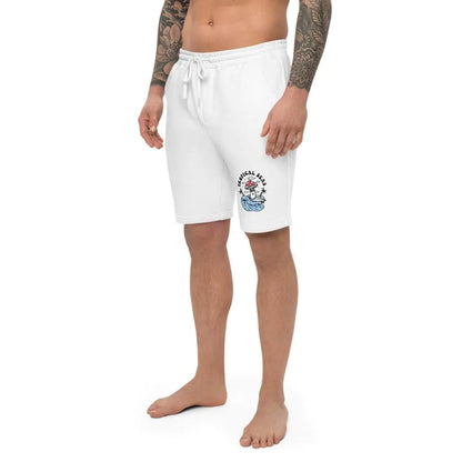 Shorts de Forro Polar para Hombre con Motivo de Hongos
