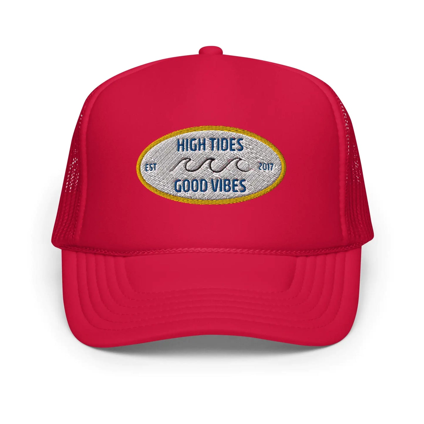 Gorra Trucker High Tides Good Vibes