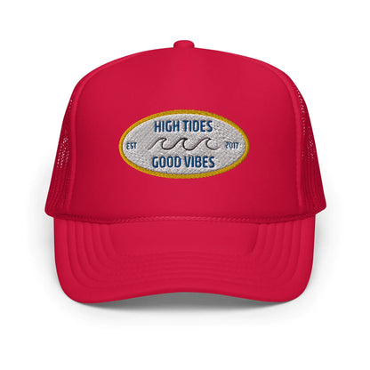 Gorra Trucker High Tides Good Vibes