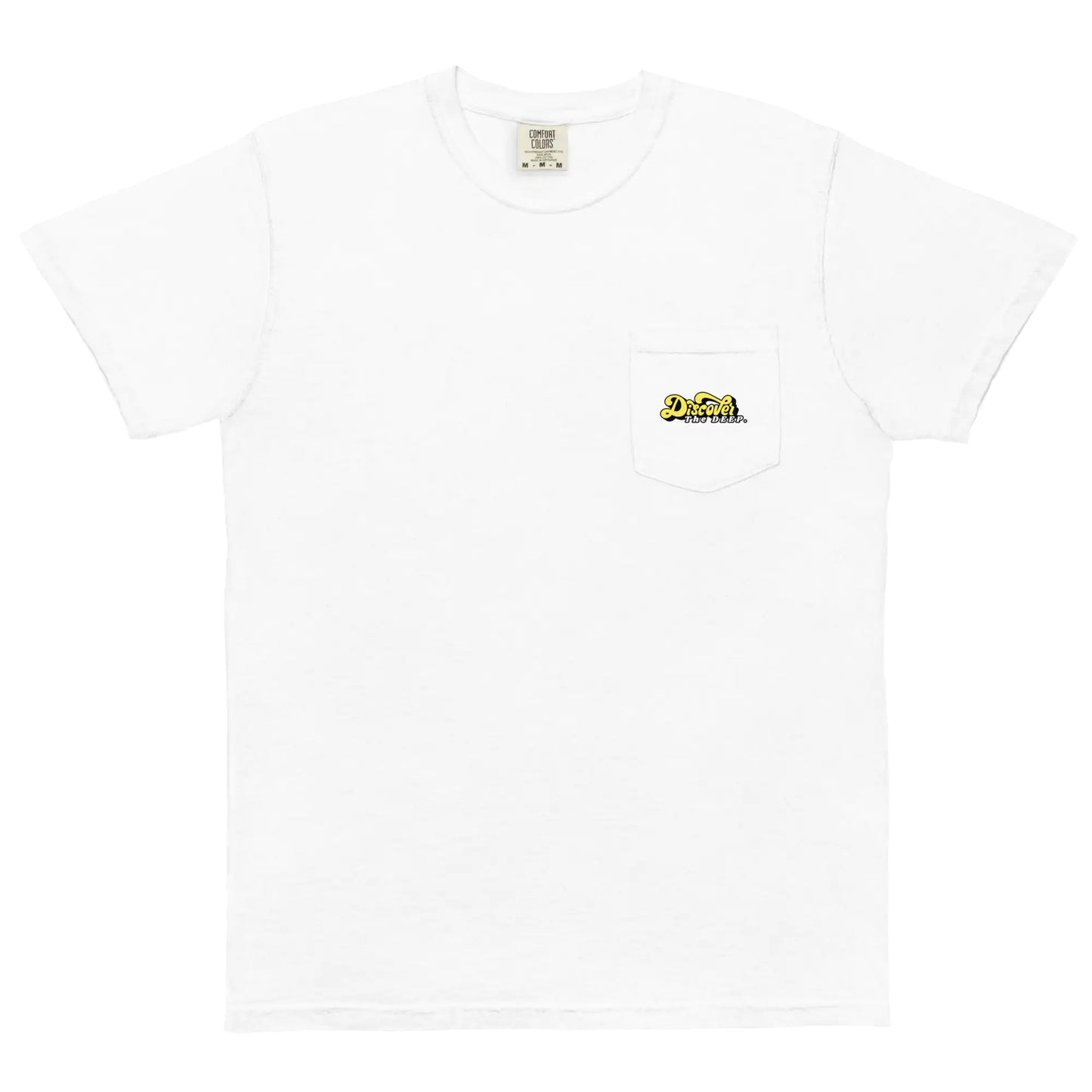 Camiseta con Bolsillo y Teñido en Prenda